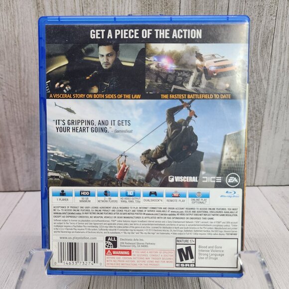 Battlefield Hardline - Sony PlayStation 4, 2015 - Picture 2 of 6